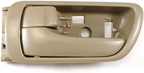 PT Auto Warehouse TO-2469E-LH - Manija interior interior de la puerta, beige/bronceado - lado del conductor