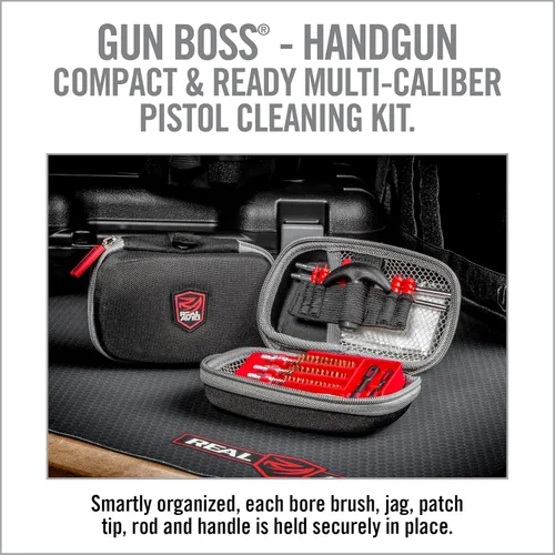 Miniatura 3 de Kit de Limpieza para Pistola Real Avid - Kit de Limpieza de Pistola Todo en Uno de 13 Piezas con Varilla de Limpieza, Cepillos para Ánima, Guías