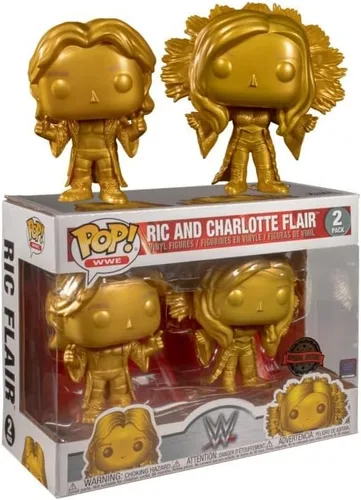 Miniatura 2 de Funko Pop Ric y Charlotte Flair