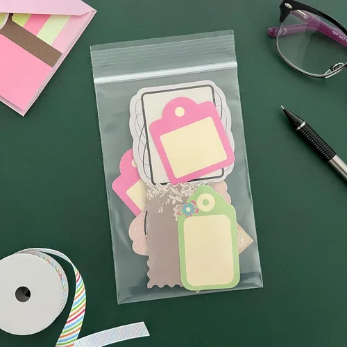 Miniatura 5 de Plymor Bolsas de plástico resistentes reutilizables con cierre de 4 x 6 pulgadas 4 Mil