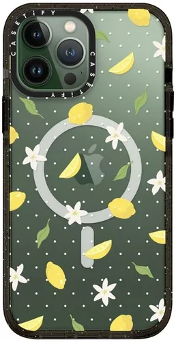 Miniatura 40 de Funda Impact de CASETiFY para iPhone 13 Pro Max con Magsafe - Estuche Claro Cuento de Invierno - Claro Negro Estuche transparente Winter Tale