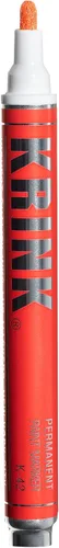 Miniatura 8 de Krink K-42 - Rotulador de pintura negra, vibrante y opaco para cualquier superficie, marcador permanente con pintura a base de alcohol