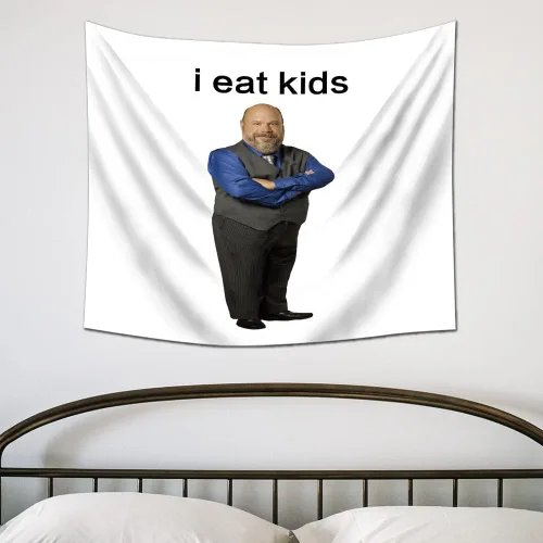 EWRITN Divertido tapiz Bertram, divertidos tapices colgantes para dormitorio, fiesta, telón de fondo, decoración del hogar para sala de estar y