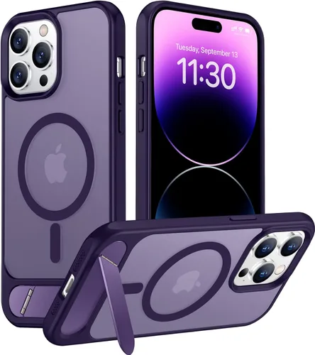 Miniatura 92 de Funda para iPhone 11 con compatibilidad magnética, [Soporte invisible incorporado][Compatible con MagSafe]