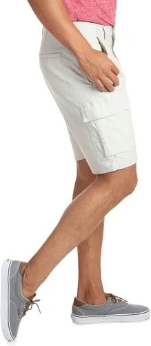 Miniatura 4 de Wrangler Authentics - Pantalones clásicos elásticos tipo cargo para hombre