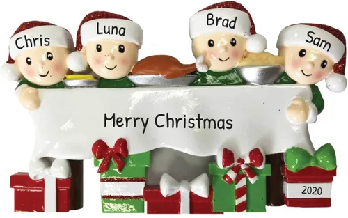 Miniatura 6 de Adornos personalizados para parejas 2024 – Primera Navidad en nuestro primer hogar, regalos para parejas, adorno de Navidad para parejas, caja