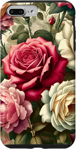 Miniatura 11 de Funda con diseño floral para iPhone 11 Pro Max, diseño victoriano vintage