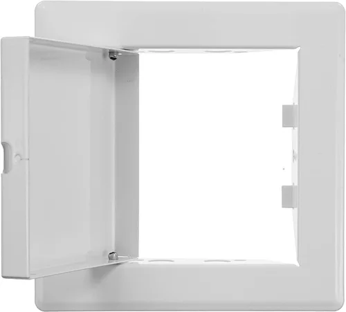 Miniatura 8 de Repa Market Panel de Acceso de 4 x 4 Pulgadas para Paneles de Yeso/Cubierta de Orificio de Pared de Acero con Recubrimiento en Polvo Blanco/Panel