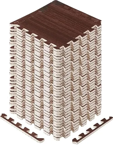 Miniatura 16 de Yes4All Alfombrillas Entrelazadas de EVA, Baldosas de Suelo tipo Rompecabezas, Acolchado de Suelo de Espuma con Borde para Muebles, Espacio