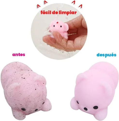 Miniatura 6 de KINGYAO Squishies juguete blando 24 piezas, recuerdos de fiesta para niños, juguete blando Mochi, juguete moji para niños, mini juguetes Kawaii