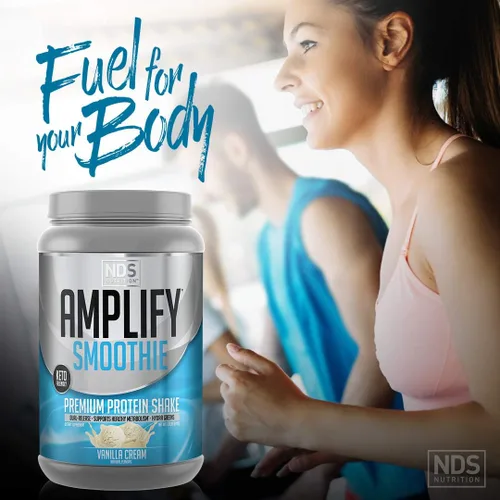 Miniatura 8 de AMPLIFY NDS Nutrition Smoothie - Batido de proteína de suero de leche en polvo con verduras y aminoácidos añadidos, desarrolla músculo magro, gana