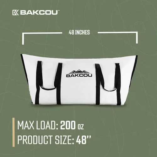 Miniatura 2 de Bakcou - Insulated Game Bag - Gear Bag - Ultimate Harvest Hauler for eBike Trailer, Keeps Game Fresh, Compact and Waterproof