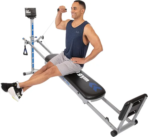 Miniatura 7 de TOTAL GYM APEX G3, Máquina de Ejercicio para Entrenamiento de Peso Corporal en Inclinación de Marco Delgado, con 8 Niveles de Resistencia, Soporte