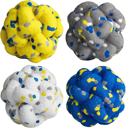 Miniatura 8 de Pelotas de tenis para perros Moonorange para masticadores agresivos, juguete interactivo indestructible, duradero, rebotador para perros, juego