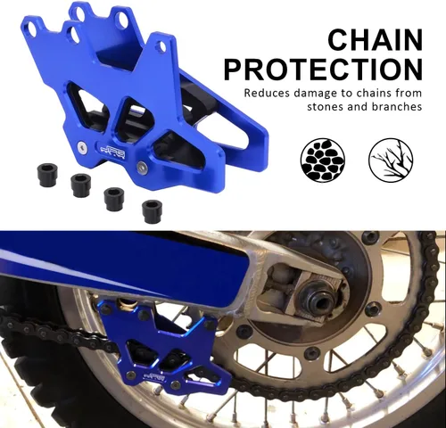Miniatura 7 de AnXin Guía de cadena de motocicleta Protector de protección CNC para YZ125 YZ250 YZ250F YZ400F YZ426F YZ450F DRZ400 DRZ400E DRZ400S DRZ400SM WR250F