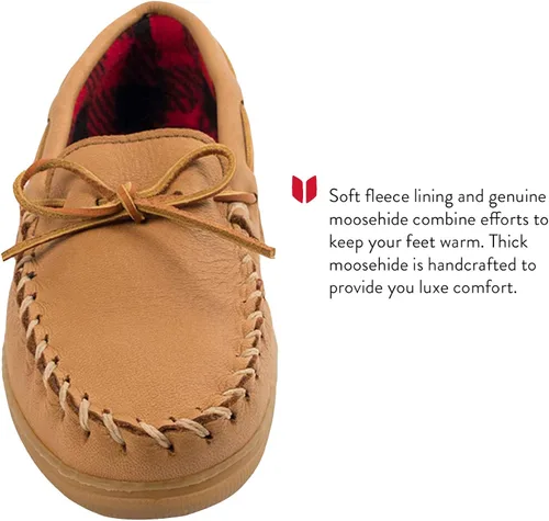 Miniatura 3 de Minnetonka Mocasín con forro polar para hombre