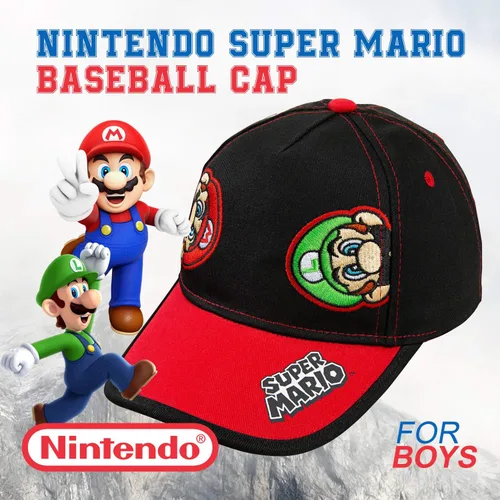 Miniatura 2 de Nintendo Super Mario Little Boys - Gorra de béisbol