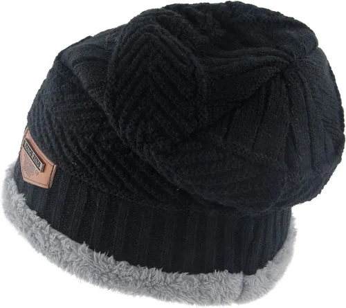 Miniatura 6 de Muryobao Gorro de invierno grueso y cálido para mujer