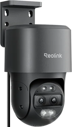 REOLINK Sistema de cámara de seguridad PoE PTZ, cámara 4K con doble lente, zoom híbrido 6X, panorámica 355 e inclinación 90, seguimiento automático,