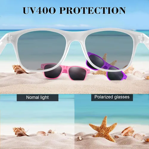 Miniatura 39 de FEPITO Paquete de 24 lentes de sol de fiesta a granel para regalos de fiesta de cumpleaños, rellenos de bolsas de golosinas para playa, piscina