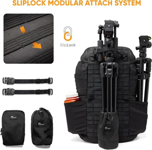Miniatura 5 de Lowepro ProTactic BP 450 AW III - Mochila para cámara, acceso de 4 puntos, bolsa profesional para cámara, DSLR/Drones/Sin espejo, hasta portátil