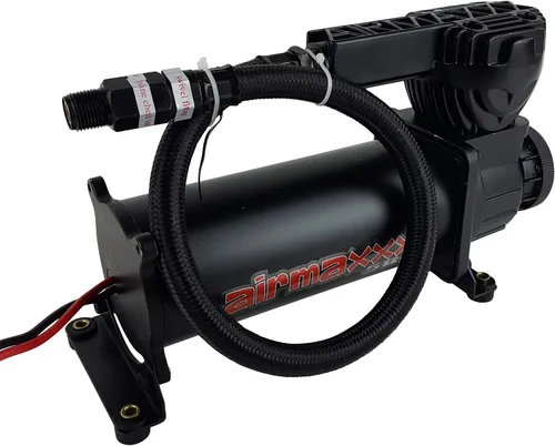 Miniatura 6 de Kit de compresor de aire negro 580 - Interruptor de 120/150 PSI, manguera líder y relé