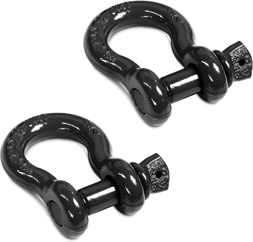 Miniatura 13 de Grillete de anillo en D de 1/2 pulgada con pasador de tornillo de 5/8 pulgadas, límite de carga de trabajo 2T (WLL) / 12T (26,455 libras)