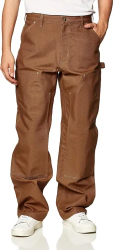 Carhartt Pantalón de trabajo utilitario de doble frente de pato firme, ajuste holgado, para hombre
