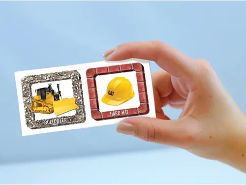 Miniatura 5 de MasterPieces Juegos para niños - Dominó de imagen de Caterpillar - Juego para niños y familia