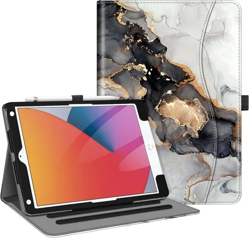 Miniatura 27 de Fintie - Funda para iPad de 9ª / 8ª / 7ª generación (2021/2020/2019) de 10.2 pulgadas - [Protección de esquinas] Funda con soporte de visualización
