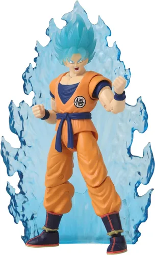 Miniatura 5 de Bandai - Dragon Ball Super - Dragon Stars - Goku Azul SS (Paquete Power up) Figura de acción