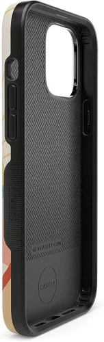 Miniatura 7 de Casely Funda para iPhone 13 Pro Max Here Comes The Sun Colorblock Sunset Compatible con MagSafe Diseño protector audaz