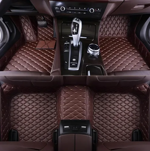 Miniatura 17 de Alfombrillas de Piso de Automóvil de Ajuste Personalizado por SARAHS - Cuero PU Impermeable de Cobertura Completa para la Mayoría de Automóviles