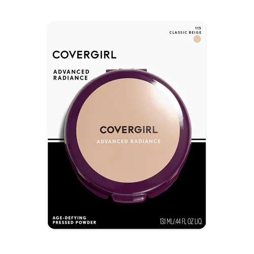 Miniatura 7 de COVERGIRL Advanced Radiance - Polvo prensado que desafía la edad, beige clásico 115, 0.39 onzas (el embalaje puede variar) acondicionador en polvo