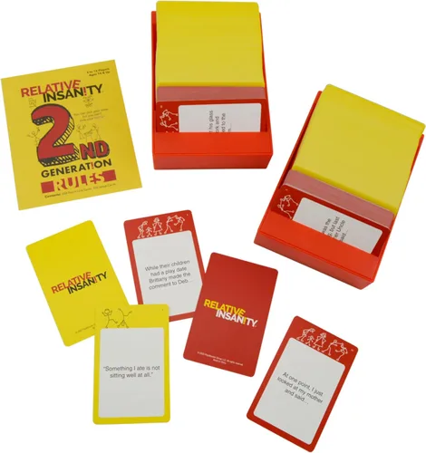 Miniatura 2 de Insanidad Relativa por Jeff Foxworthy - Juegos de Cartas Multijugador para Noche Familiar, Edades 14+