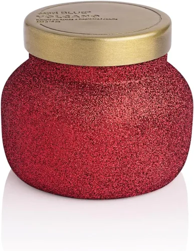 Miniatura 13 de Capri Blue Signature Glam Vela en Frasco - Mezcla de Cera de Soja de Larga Duración - Velas con Purpurina para el Hogar Perfumadas con Aromas