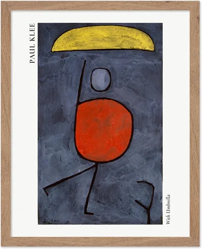 Miniatura 64 de Poster Master Póster vintage de Paul Klee – Impresión retro de cómicos – Arte de dibujo – Arte abstracto – Regalo para hombres y mujeres – Estilo-09