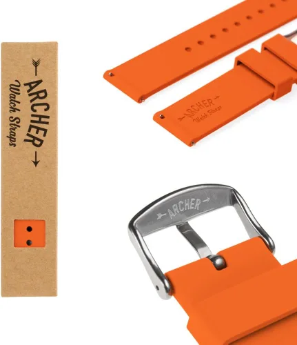 Miniatura 6 de Archer Watch Straps - Correas de reloj de liberación rápida de silicona suave