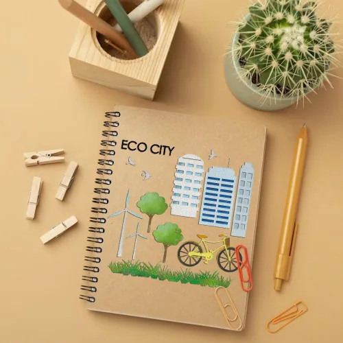Miniatura 3 de Troqueles ecológicos para hacer tarjetas, ECO City Building Bike Troquel para álbumes de recortes, papel, manualidades, decoración, álbum