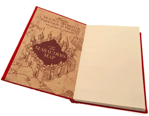 Miniatura 4 de Cuaderno A5 de lentejuelas con texto en inglés "Harry Potter