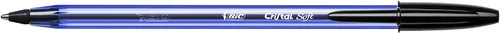 Miniatura 4 de BIC 921263 Cristal Soft Bolígrafo No Retráctil Negro Caja de 50