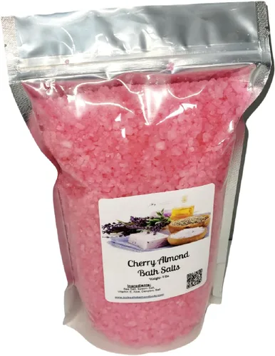 Miniatura 14 de Sales de baño Bolsa de 4 lb (64 oz.) Elija su aroma Sal de Epsom Sal marina Baño Cuidado corporal Belleza Relajación Spa