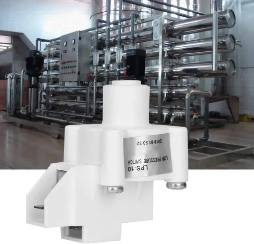 Miniatura 8 de Interruptor de baja presión de 1/4 "DC 24V para bomba de agua Fitlers para sistema de filtro de agua potable de ósmosis inversa segura 0.01MPa