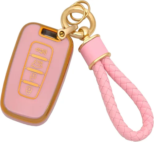 Miniatura 19 de Funda para Llavero Portallaves Estuche Soporte para Llaves Carcasa Protectora de TPU Suave Protector Accesorios para Automóvil