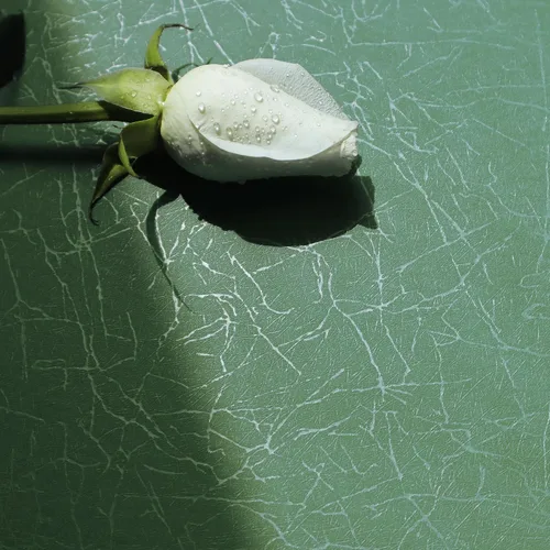 Miniatura 7 de Safiyya Papel tapiz de seda verde azulado para despegar y pegar, papel de contacto texturizado verde azulado, papel tapiz bohemio para dormitorio