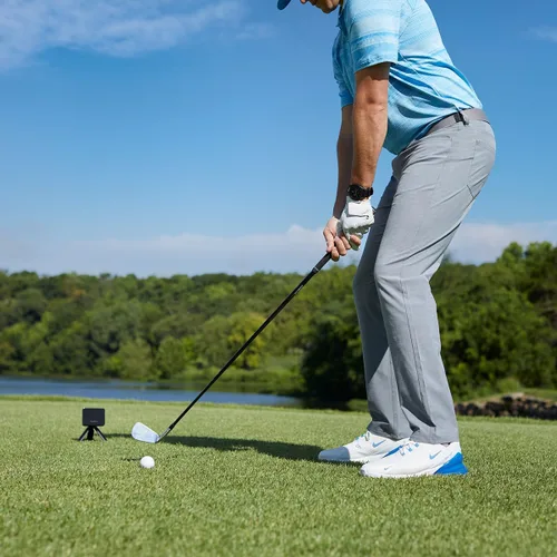 Miniatura 7 de Garmin Approach R10 Monitor de lanzamiento de golf portátil con pelotas Vice Pro Plus Practica en casa o en el campo de conducción Métricas