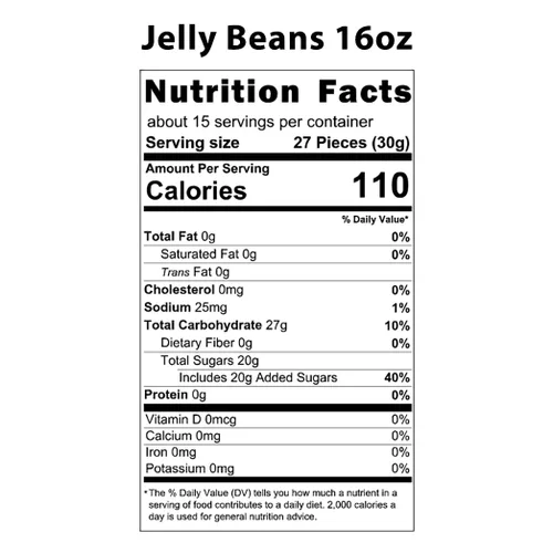 Miniatura 2 de Vermont Nut Free Chocolates Jelly Beans, 16 onzas, 2 bolsas