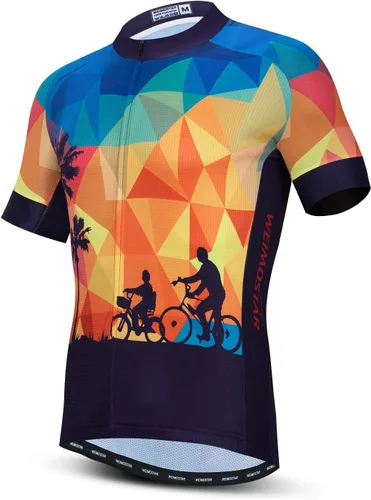 Miniatura 19 de Hotlion Verano Ciclismo Jersey Hombres Mountain Bike Jersey Secado rápido Bicicleta Camisa Manga Corta Ciclismo Ropa 1CF0166