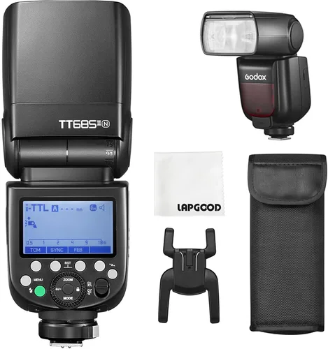 Miniatura 9 de Godox TT685II-C Flash para cámara Canon Flash Speedlite, E-TTL 2.4G inalámbrico GN60 HSS, 2.4G inalámbrico X sistema compatible con Canon 6D 7D 50D