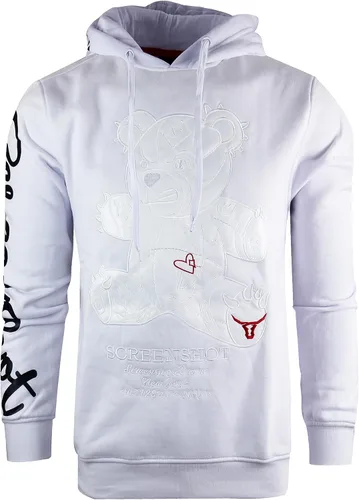Miniatura 65 de SCREENSHOT Sudadera urbana de forro polar para hombre, diseño de dibujos animados de animación, parche bordado de gel